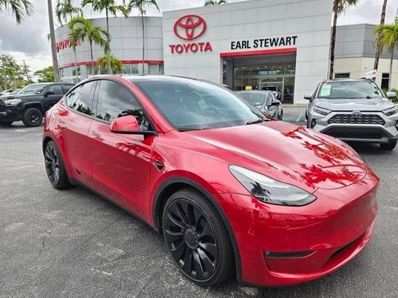 TESLA MODEL Y 2022 7SAYGDEF3NF531370 image